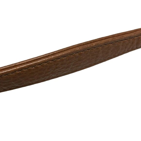 GUCCI Jackie 1961 mini bag Navy Brown Denim Leather Handbag - Picture 13 of 16